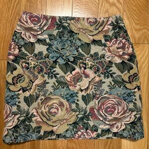 Floral Patterned Skirt
